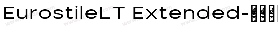 EurostileLT Extended字体转换